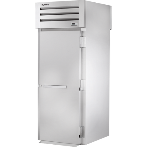 True STR1RRT89-1S-1S-HC Roll-Thru Solid Swing Door 89" High Refrigerator