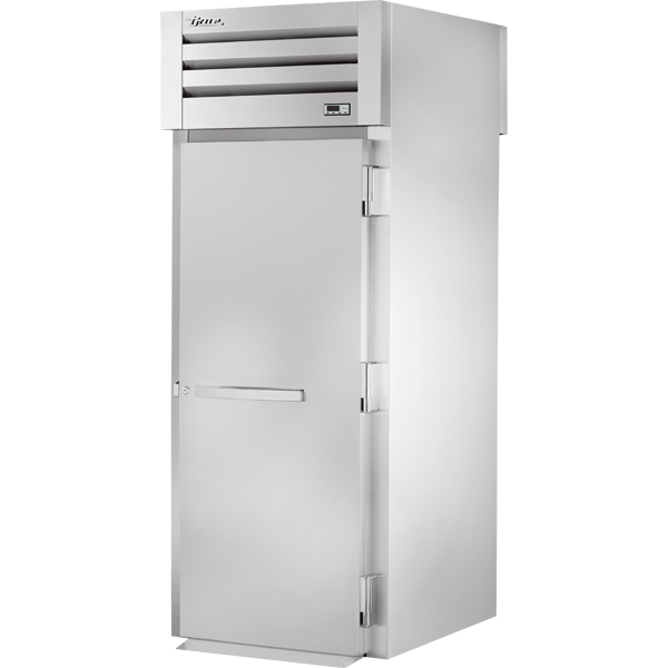 True STR1RRT89-1S-1S-HC Roll-Thru Solid Swing Door 89" High Refrigerator