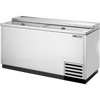 True TD-65-24-S-HC Solid Slide Lid Stainless Steel Deep Well Horizontal Bottle Cooler with Hydrocarbon Refrigerant
