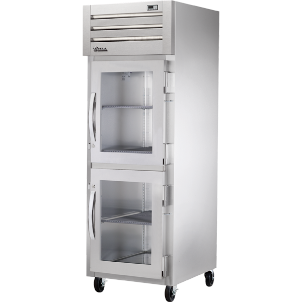 True STG1F-2HG-HC Reach-In Glass Half Swing Door Freezer