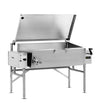 AccuTemp ALTES-30-QS Electric Skillet with Manual Tilt 30 Gallon Capacity, Electric Heated, Floor Mounted.