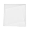 CAC Chinaware Crystal Square Dinner Plate 12"