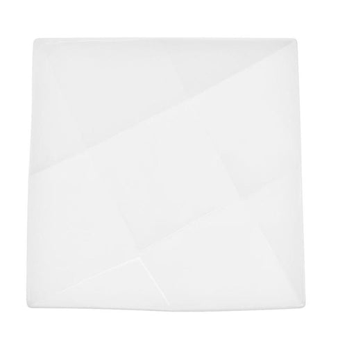 CAC Chinaware Crystal Square Plate 6"