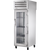 True STA1RPT-1G-1S-HC Pass-Thru Glass Front/Solid Rear Swing Doors Refrigerator