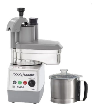 Robot Coupe R402A 2-Speed Combination Food Processor, Continuous Feed & 2 Discs