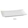Yanco SH-215 Rectangular Plate, Bone White (1Dz)