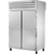 True STA2RPT-2S-2G-HC Pass-Thru Solid Front/Glass Rear Swing Doors Refrigerator