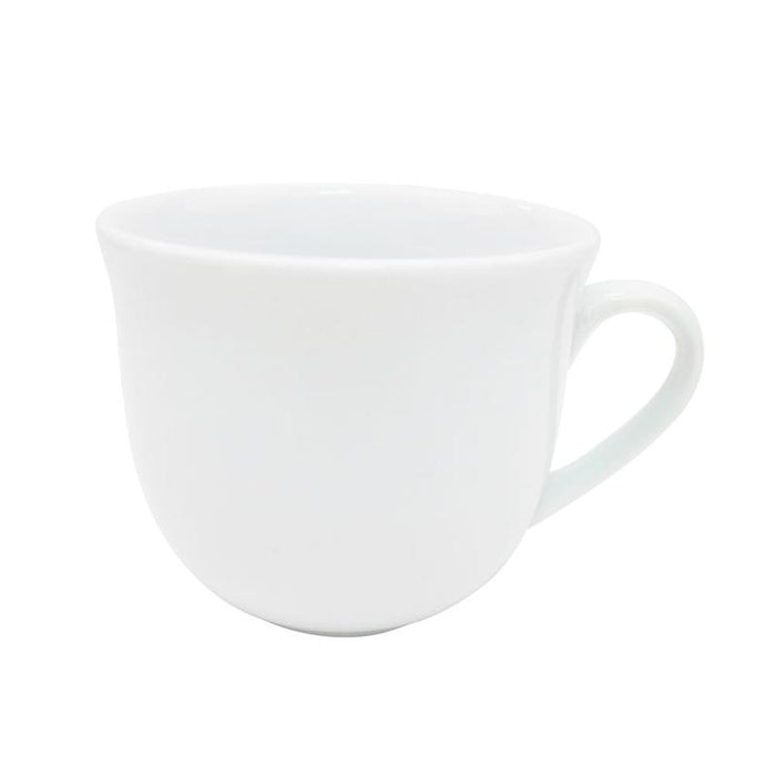 CAC Chinaware Clinton-rolled edge U Cup 8oz 3 1/2"