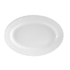 CAC Chinaware Clinton-rolled edge Oval Platter 20"