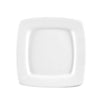CAC Chinaware Clinton- square plates - Square In Square Plate 6 7/8"