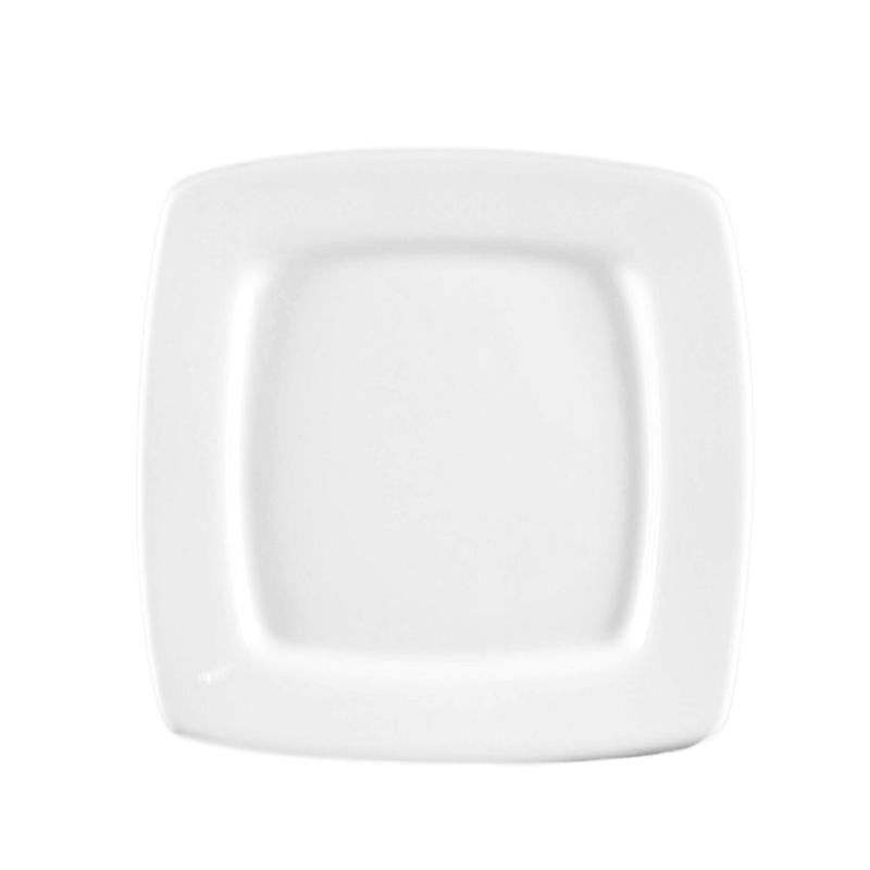 CAC Chinaware Clinton- square plates - Square In Square Plate 6 7/8"