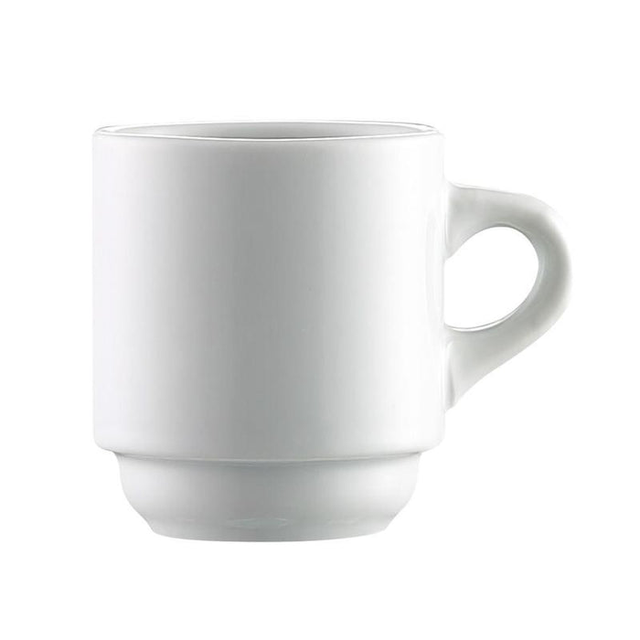 CAC Chinaware Clinton-rolled edge Stacking Cup 3.5oz 2 1/8"