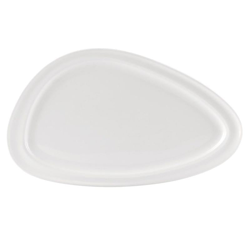CAC Chinaware Clinton teardrop plates Teardrop Plate PW 16 1/2"
