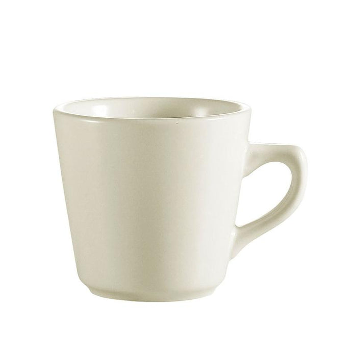CAC Chinaware Rolled edge Cup Tall 7oz 3 1/2"