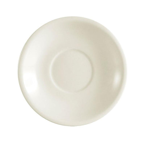 CAC Chinaware Rolled edge Saucer For REC-1, REC-1-S, etc. 6"