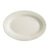 CAC Chinaware Rolled edge Oval Platter R.E. #4 7"