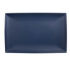 Thunder Group Melamine Western 16-1/8" x 8", 1-1/8" Deep, Rectangle Tray, Classic Stone Blue ,1 doz