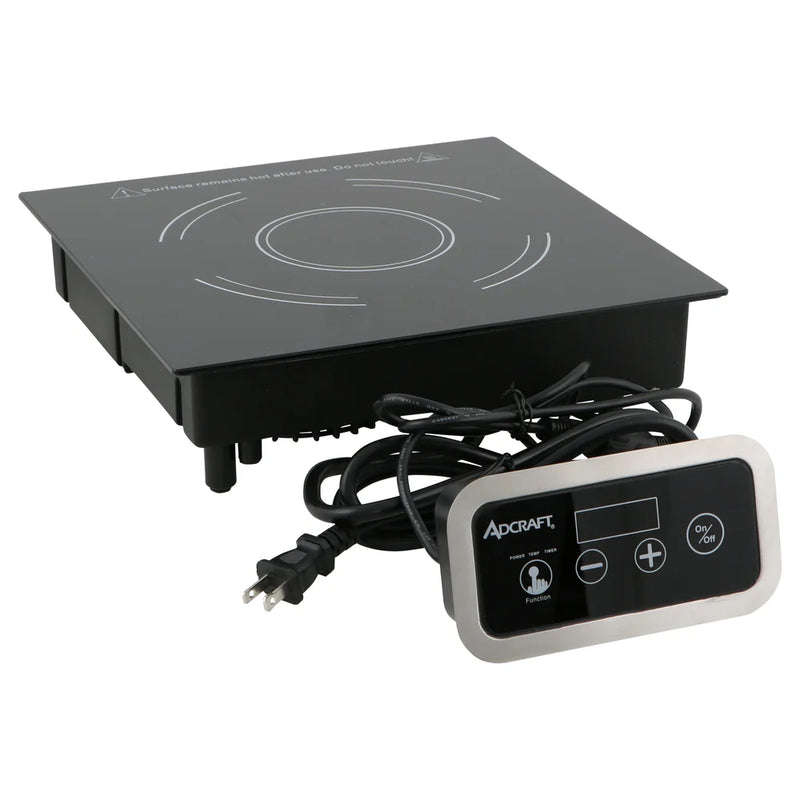 Adcraft IND-DR120V Drop-In Induction Cooker with Remote Control