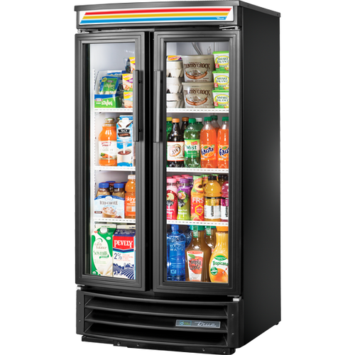 True GDM-14RF-HC-LD Swing Door Radius Front Refrigerator
