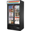 True GDM-33-HC-LD Slide Door Refrigerator with Hydro Carbon Refrigerant