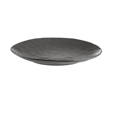 CAC Chinaware Rainforest Plate Dark Green 12"