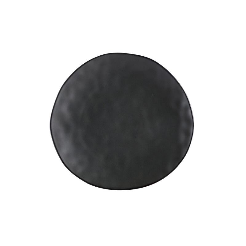 CAC Chinaware Rainforest Plate Dark Green 13"