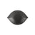 CAC Chinaware Rainforest Leaf Dish Dark Green 13.5oz 10 5/8