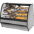 True TGM-DZ-59-SC/SC-S-S Fixed Front Curved Glass, Solid Colored End Dual Zone