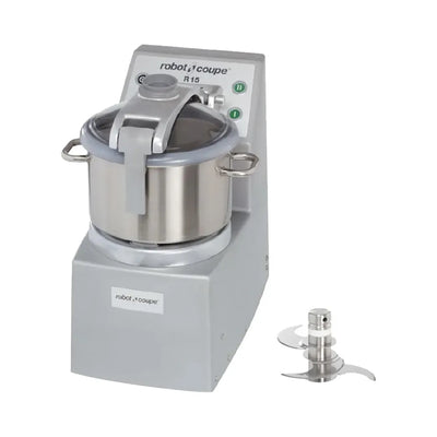 Robot Coupe R15 & R15U Vertical Cutter Mixer – 15 L Stainless Steel Bowl