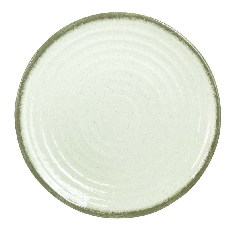 Thunder Group Melamine Western 8-1/4" Diameter x 1-1/4" Height, Round Plate, Victoria, 1 doz