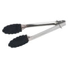 Winco UT-7K 7" Silicone Tip Utility Tongs with Locking Ring & Heat-Resistant Non-Slip Tips