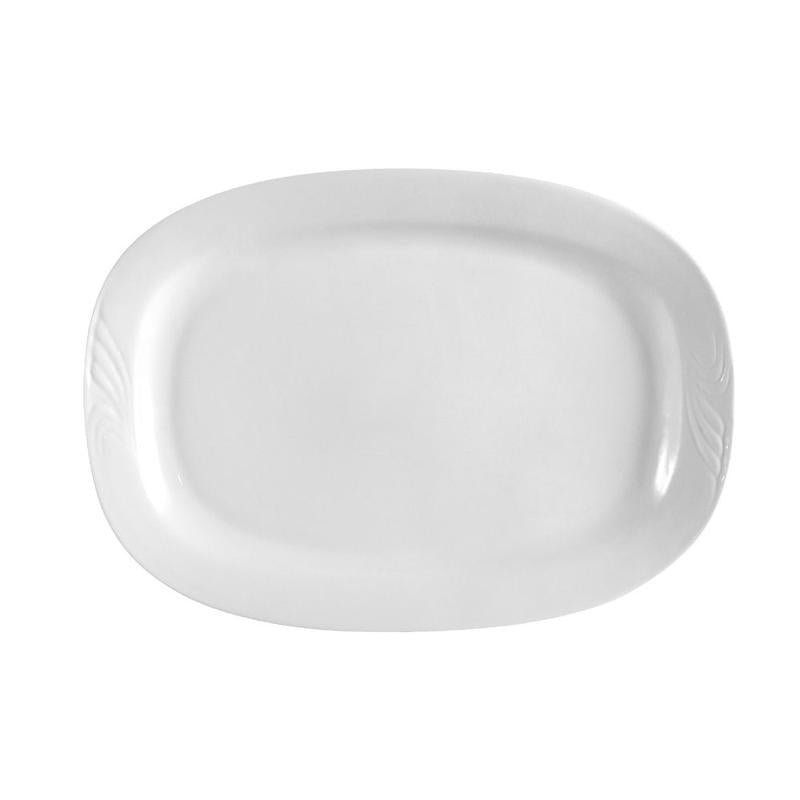 CAC Chinaware Roosevelt Rect. Platter 14 1/2"