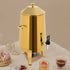 3.43 gallon gold stainless steel hot beverage dispenser