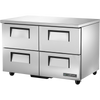True TUC-48D-4-HC Drawered Refrigerator with Hydrocarbon Refrigerant