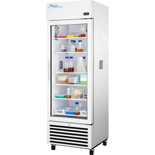True TSCI-450LR-SWG-R-WW-1A True Scientific – 450 Capacity in Liters • Laboratory Unit • Refrigerator – Swing Glass Door – Right Door Hinge – White Exterior • White Interior – 115 Voltage • Revision A