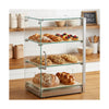 Marchia SA60 16" Tall Straight Glass Countertop Dry Food Display Case – 2.1 Cu. Ft.