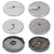 Sammic 1010219 Heavy Duty 6 Disc Package – Commercial Vegetable Processor Disc & Grid Kit