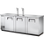 True TDD-4-S-HC Solid Swing Door Stainless Steel Direct Draw Beer Dispenser with Hydrocarbon Refrigerant