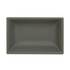 Thunder Group Melamine Western 2 oz, 3-3/4" x 2-1/2", Sauce Dish, Classic Stone Grey,1 doz