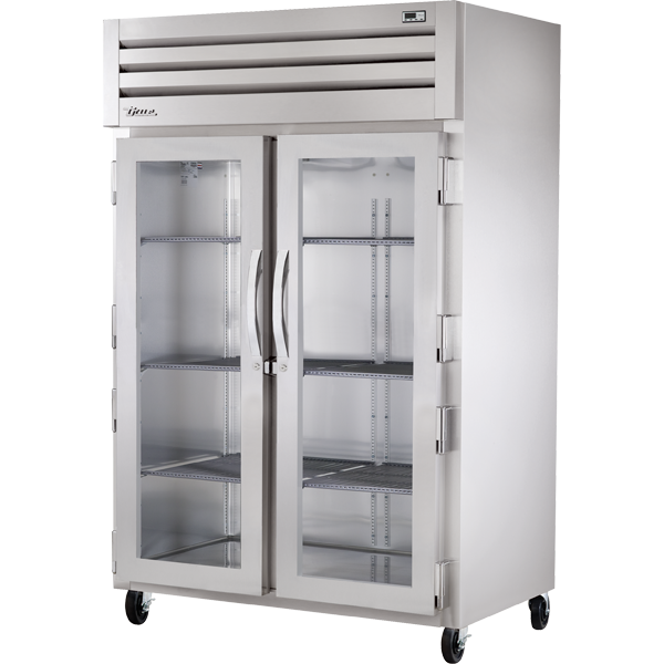 True STA2R-2G-HC Reach-In Glass Swing Door Refrigerator