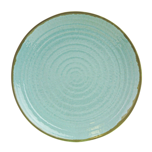 Thunder Group Melamine Western 8-1/4" Diameter x 1-1/4" Height, Round Plate, Seaside, 1 doz