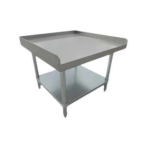 Serv-Ware 60" x 30" Stainless Steel Equipment Stand with Undershelf – Commercial Kitchen Stand (60"W x 30"D x 24"H)