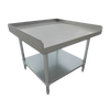 Serv-Ware ESG3072W-CWP-V 72" Stainless Steel Economy Equipment Stand with Undershelf (72"W x 30"D x 24"H)