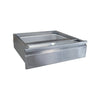 Serv-Ware SSD-24-CWP Stainless Steel Work Table Drawer Assembly with Easy-Glide & Safety Stops – NSF
