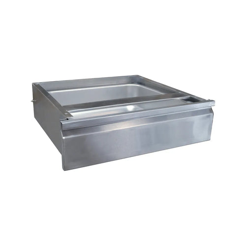 Serv-Ware SSD-30-CWP Stainless Steel Work Table Drawer Assembly with Easy-Glide Slides & Safety Stops – NSF