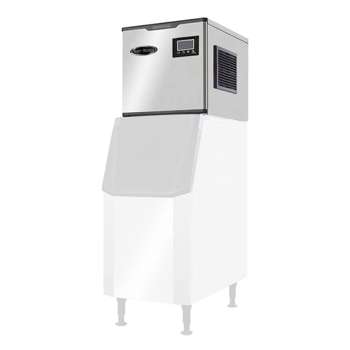 Serv-Ware SWM22-350H Cube-Style Ice Maker Head – 350 lb Production, Half Cube Commercial Ice Machine