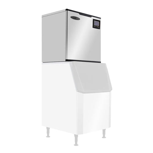 Serv-Ware SWM30-1000H Cube-Style Ice Maker Head – 1000 lb Production, Half Cube Commercial Ice Machine