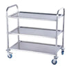 Serv-Ware Stainless Steel Utility Carts – UC-1630S3A, UC-1834M3A & UC-2037L3B