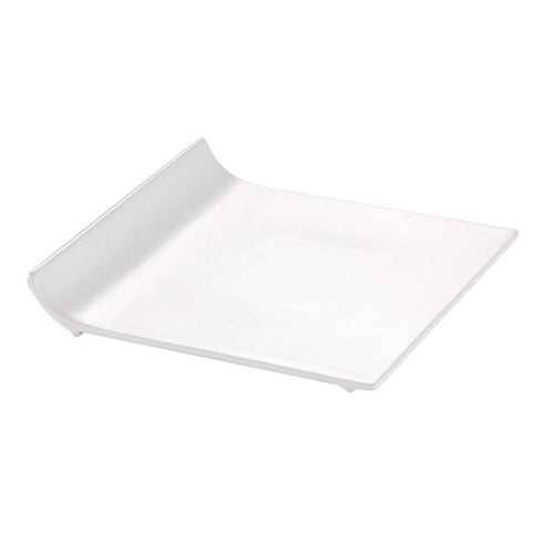CAC Chinaware Sunrise square flat plates Square Flat Plate 10"