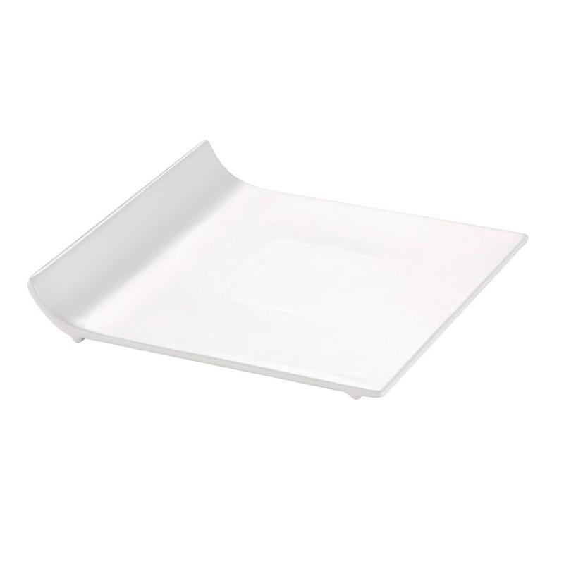 CAC Chinaware Sunrise square flat plates Square Flat Plate 10"